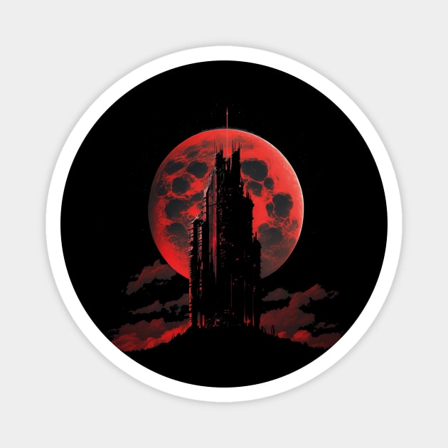 dark tower Magnet by Trontee